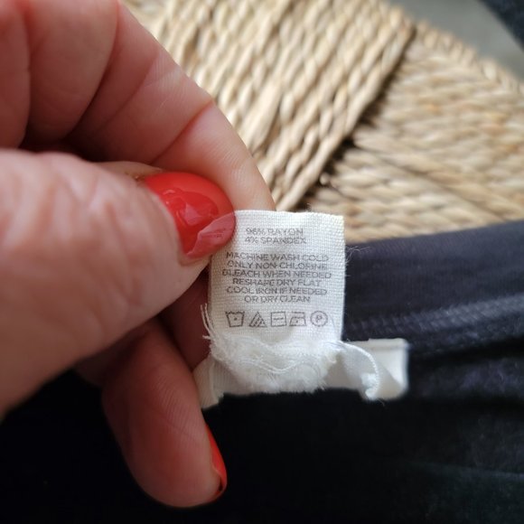 Loft Black with Cream Stripes Long Sleeve Shirt - Picture 4 of 4